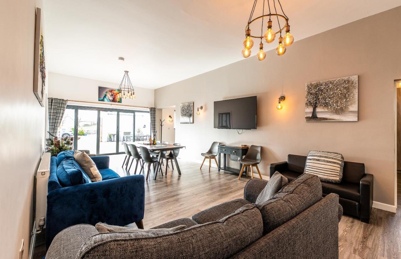 Lionheart Large Luxury Lodge - Sleeps 10- Dog Friendly,Near Sherwood Forest At Fairview Farm Nottingham Great For Family Gatherings ,Groups ,Parties エクステリア 写真